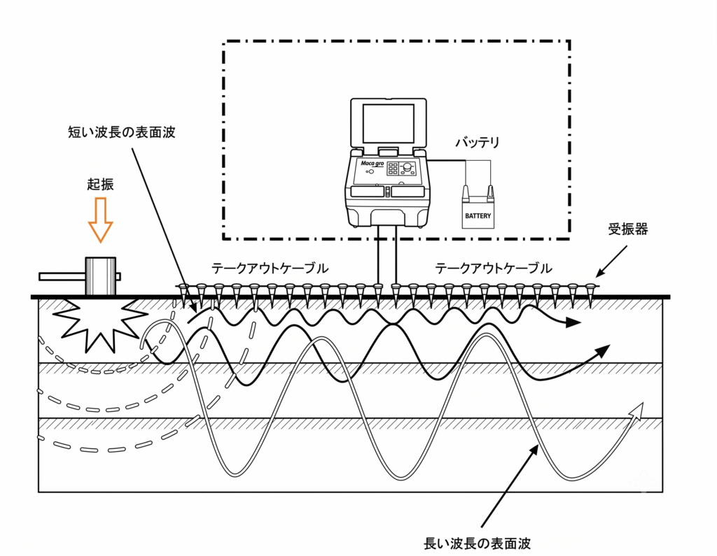 表面探査試験