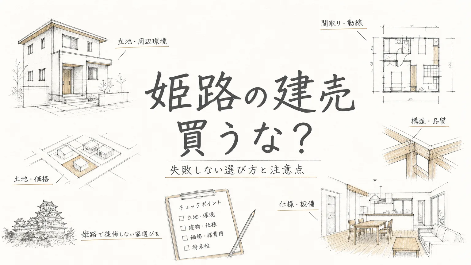 姫路で建売住宅を買うな？失敗しない選び方と注意点を徹底解説のアイキャッチ画像