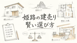 姫路の建売り住宅は買ったらだめ？メリットと選び方の本音のアイキャッチ画像