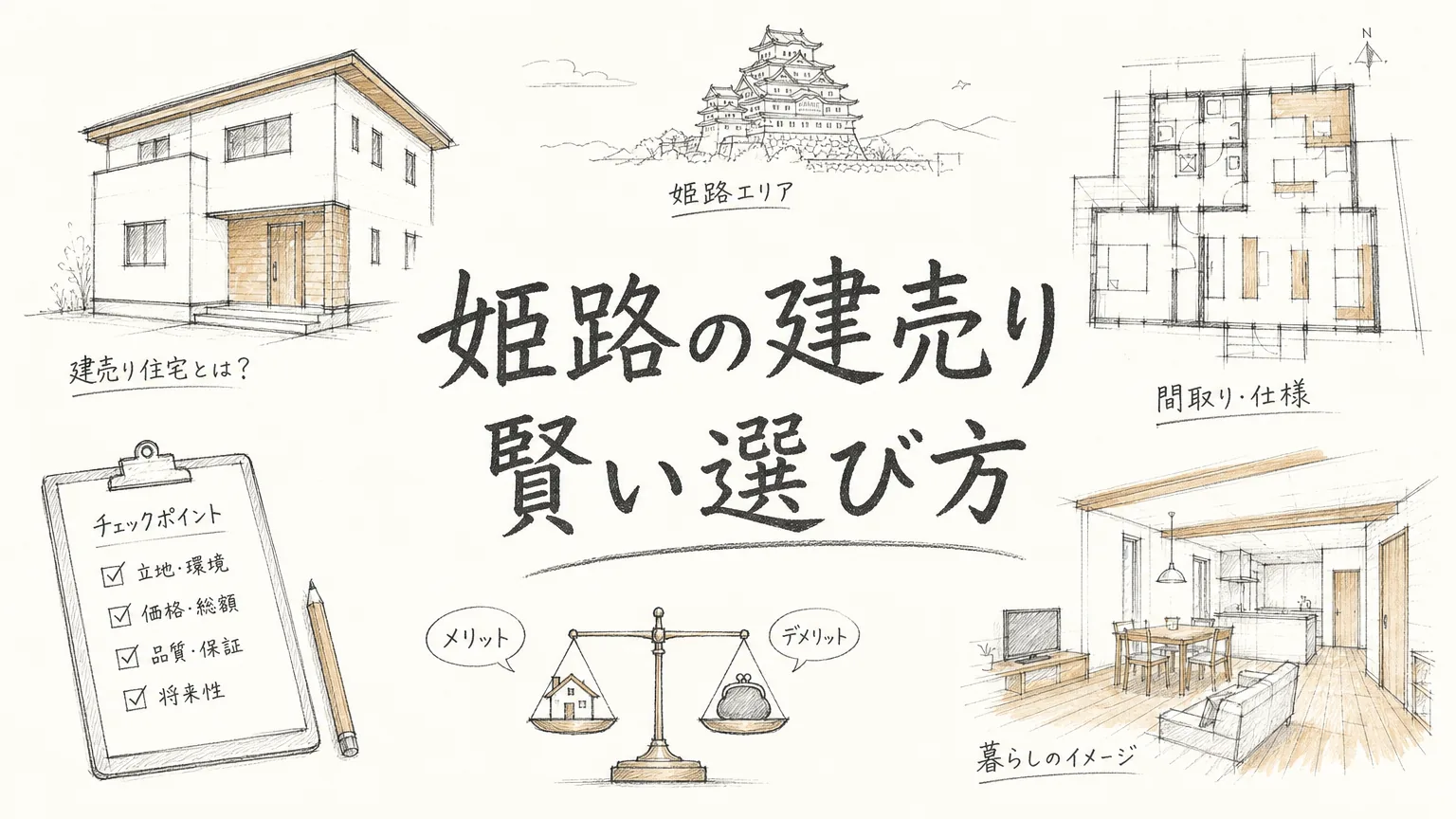 姫路の建売り住宅は買ったらだめ？メリットと選び方の本音のアイキャッチ画像