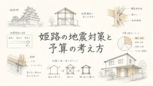 姫路で家を建てる前に知っておきたい地震対策と予算配分の考え方のアイキャッチ画像