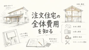 姫路で注文住宅を建てる費用の全体像｜本体価格だけで判断してはいけない理由のアイキャッチ画像