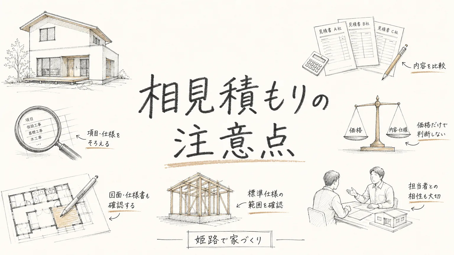 姫路で相見積もりをする前に知っておきたい注意点のアイキャッチ画像