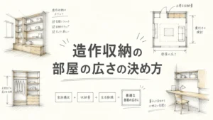造作収納は「置くもの先決め」が正解——部屋の広さはその後でいいのアイキャッチ画像