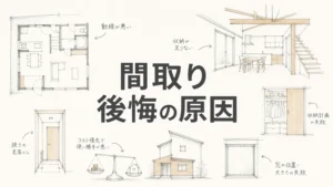 間取りの後悔はなぜ起きる？SNSで相談してはいけない本当の理由のアイキャッチ画像